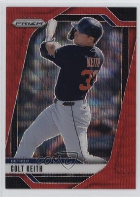 2025 Panini Prizm Ruby Wave Prizm Colt Keith #289 16e6
