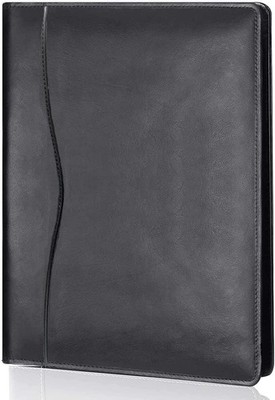 Leather Portfolio Organizer Business Padfolio