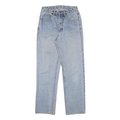 TEDDYS Herren Regular Fit Hellblau Denim Jeans W26 L28 Baumwollmischung Reißverschluss