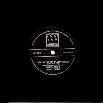MARVIN GAYE & TAMMI TERRELL Tränen am Ende... Northern Soul 45 (West Grand) 7''
