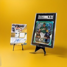 COLBY THOMAS RC (2) Card Lot RPA & Bowman 1st Aqua Shimmer Refractor