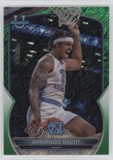 2022-23 Bowman U Chrome Green Shimmer Refractor 38/99 Armando Bacot #44 0wp8