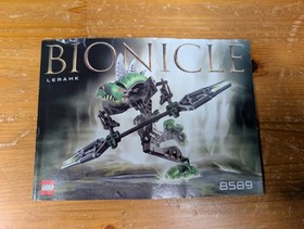 LEGO Bionicle Rahkshi COMPLETE Set Lot of 6 8587&ndash;8592 ALL Manuals Canisters