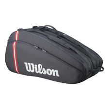Borsa racchetta Wilson tennis unisex nera