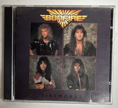 Bonfire - Fire Works cd - original 1988 RCA Pressing
