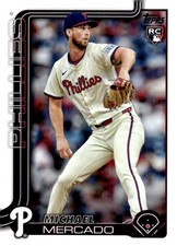 2025 Topps #582 Michael Mercado