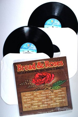 Bread and Roses (1979) Vinyl LP   Festival of Acoustic Music, Jackson Browne