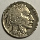 1931-S 5C Buffalo Nickel