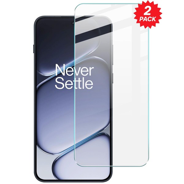 2X Display Schutzglas FüR Oneplus 15R 9H 0.26Mm 2.5D GehäRtetes Glas Set-image