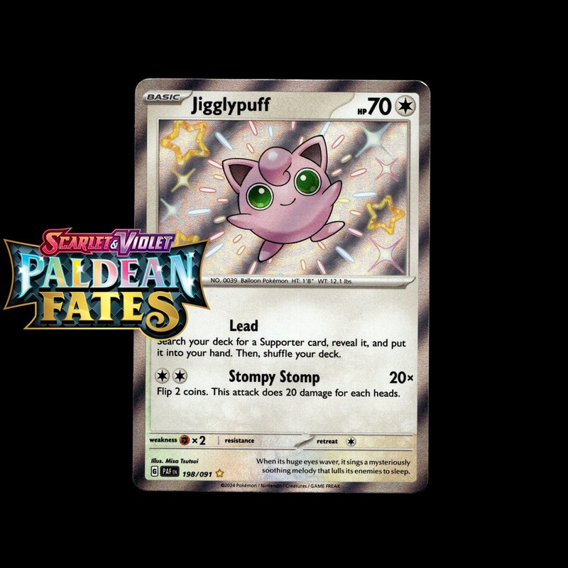 Pokemon Paldean Fates: Choose Your Card! - Holos/Reverse Holos EX Baby Shiny NM