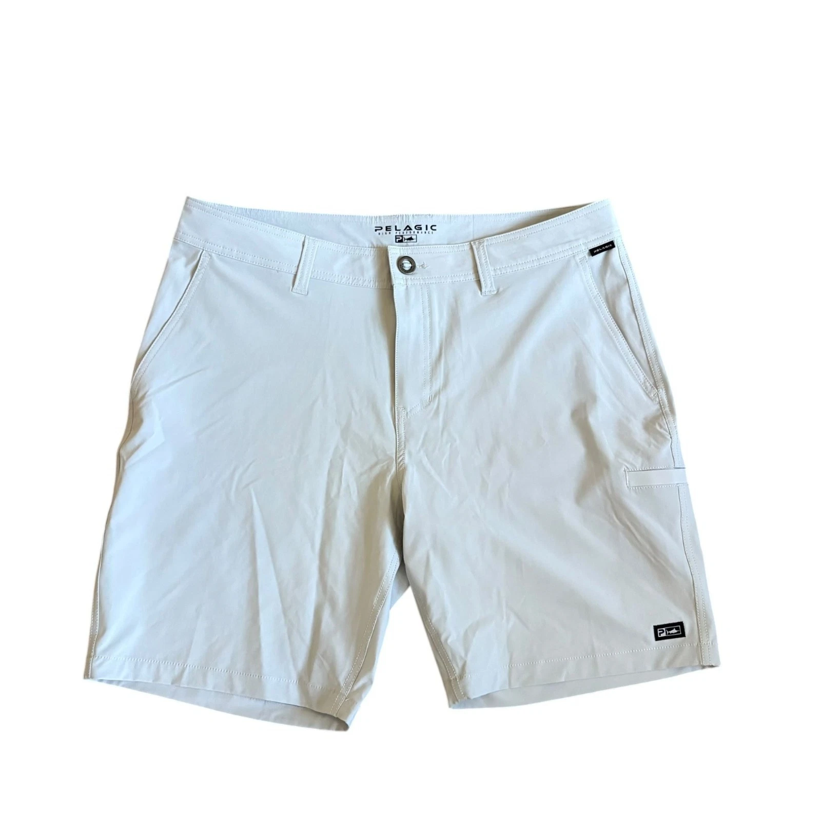 Pelagic Shorts Mens Size 36 Gray Mako Deep Sea H2O Active Hybrid Fishing Shorts
Opens in a new windo