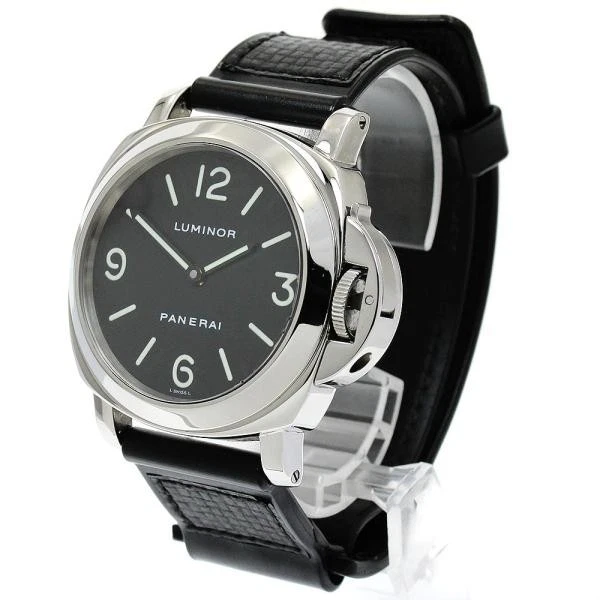 Panerai — Officine Panerai Luminor Base PAM00002 44mm Black Dial Hand-Winding Watch #C3928