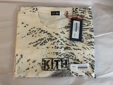 KITH X MARVEL SPIDER-MAN ALL OVER PRINTED T TEE SHIRT L LARGE IN HAND NWT NEW