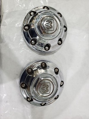 2000 2003 Dodge Ram 2500 Two OEM Wheel Center Hub Caps 52039098