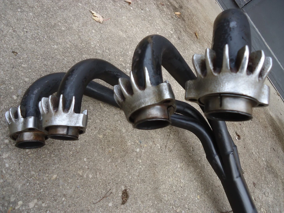 79-81 Honda CB750K CB750F CB750C CB900F MAC Exhaust PIPES Muffler HEADER 4 IN 1 - Image 3 of 4