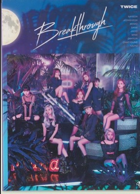 TWICE: Breakthrough 2-Disc Set DVD VIDEO MUSIC CD J-Pop CD & DVD Collection 2019