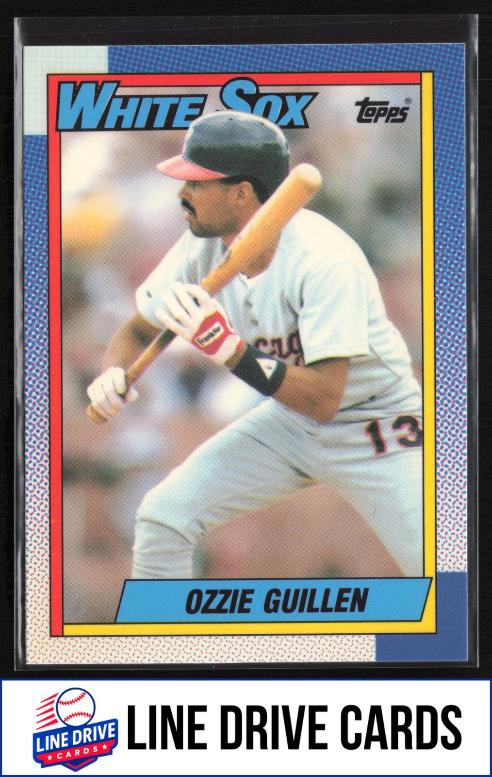 1990 Topps #365 Ozzie Guillen Collector's Edition (Tiffany) Chicago White Sox