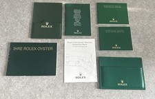 Rolex Booklet Anleitung Sammlung Rolex Etui K...