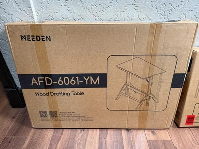 Mesa de dibujo de madera Meeden AFD-6061-YM - madera de haya, altura ajustable - Imagen 1 de 2