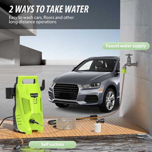 High Pressure Washer, Electric Pressure Washer 1500W Jet Washers/Pressure Washer - Picture 2 of 7