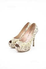 Decoltè Donna Guess Leopardate Con Borchie Dorate N 37