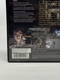 Fatal Frame PS2 PlayStation 2 Complete CIB Authentic Tested Immaculate Disc