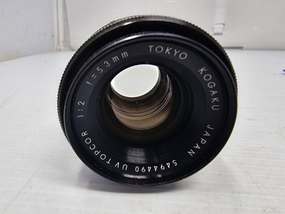 Tokyo Kogaku UV Topcor 53mm 1:2 F2 Manual Focus Full Frame Standard Lens Topcon