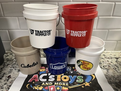 #ad Bass Pro Shops Cabela’s Lowe’s Tractor Supply 5 Mini Buckets New $22.49
