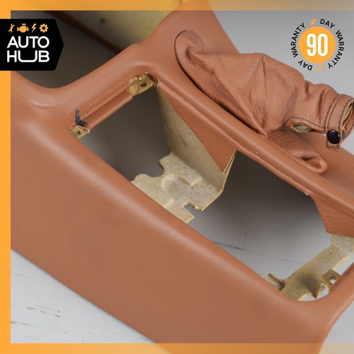 02-07 Maserati Coupe 4200 M138 Center Console Panel Arm Rest Trim Brown OEM 31k - Picture 3 of 22