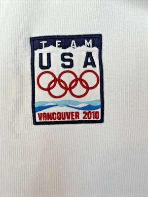 Polo Ralph Lauren Sweater Mens XL White Big Pony Team USA Olympics