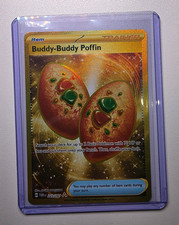 Pokémon TCG Buddy-Buddy Poffin Holo Hyper Rare Full Art 223/167 ENG 2024