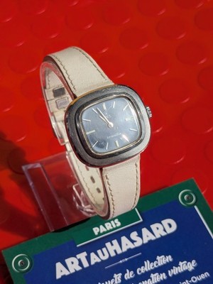 EBEL Brasilia Uhr Vintage 70er Jahre - Schweizer Mechanik - Kissen Design