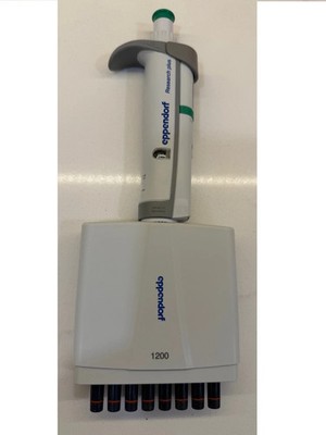 Eppendorf Research  Plus 120-1200µL 8 Channel Pipette: Calibrated MSRP $1420