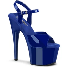 Pleaser 7" Heel 2" Pf Ankle Strap Sandals Adult Women Shoes Ado709/Rybl/M