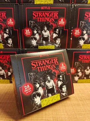 Panini Stranger Things - This Is Our Story Trading Cards - Starter Pack Box With 24 Packets