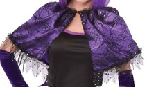 Forum Novelties Women's Wild 'N Witchy Costume Capelet One Size Pink