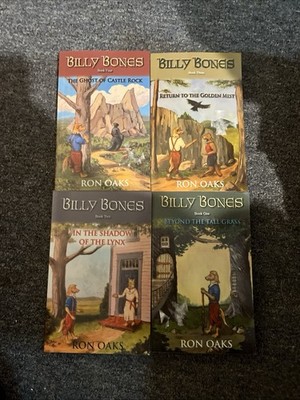 LOT Return to the Golden Mist & 3 Billy Bones 1-4 Ron Oaks English 4 PB Books