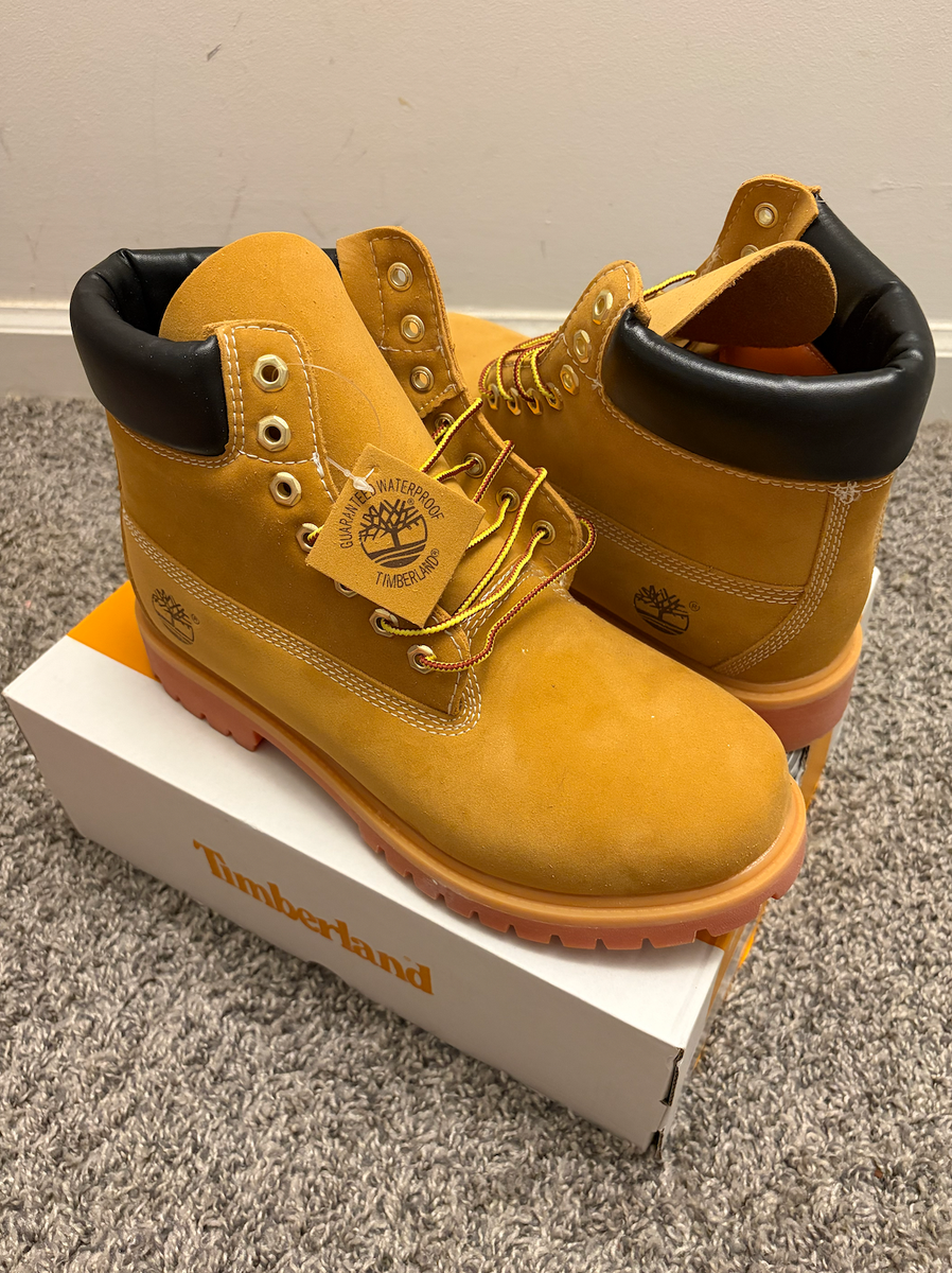 ✓ Timberland 6 Inch Boot Unisex Premium Waterproof Brown New US