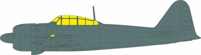 MW22 EDUARD JX336 A6M5 ZERO TFACE 1/32  MASK for TAMIYA