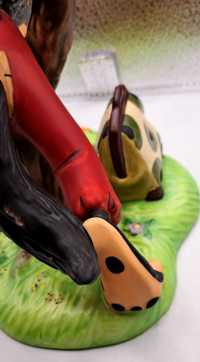 WDCC - “DISNEY WHO'S AFRAID OF THE BIG BAD WOLF?” Limited Edition with box COA