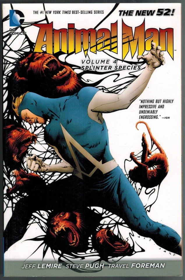 Animal Man TP 4 Splinter Species DC Comics 2014 VF - Photo 1/1