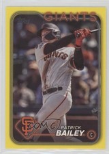 2024 Topps Series 1 Yellow Patrick Bailey #346 0c1o
