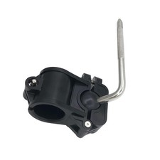 Electronic Drum Rack Mounting Clamp with Rotating L Rod 10mm Electronic Drum Pad