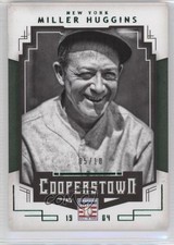2015 Panini Cooperstown Green 5/10 Miller Huggins #66 HOF 0a1