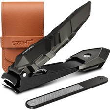 SZQHT Nail Clippers,Precise and Durable Toe Clippers with Gray, Gray
