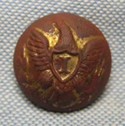 Dug Civil War Infantry Eagle Cuff Button from Vicksburg