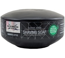 Wilkinson Sword Barbers Style Rasier Seife 1 x 125g Shaving Soap Classic Shave