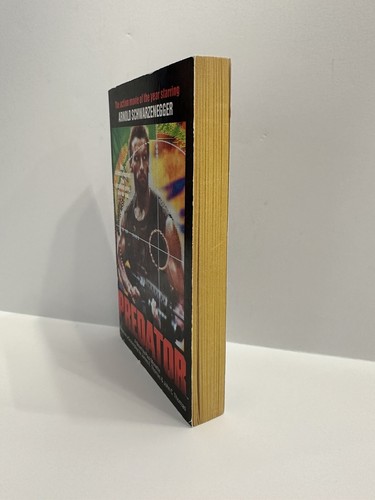 Predator, Monette, primera edición. Cubierta de Schwarzenegger de novela de 1987 - Imagen 3 de 8