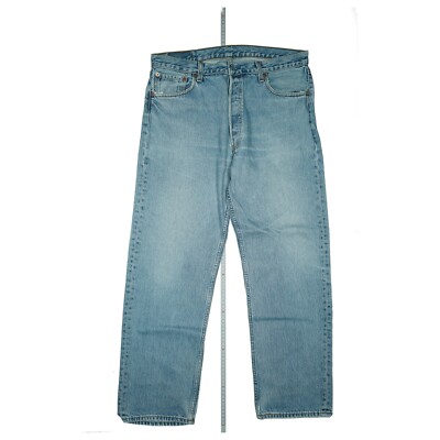 Levis 501 Men's Jeans Pants Classic Rare W36 L30 36/30 Used Light Blue USA  Top | eBay