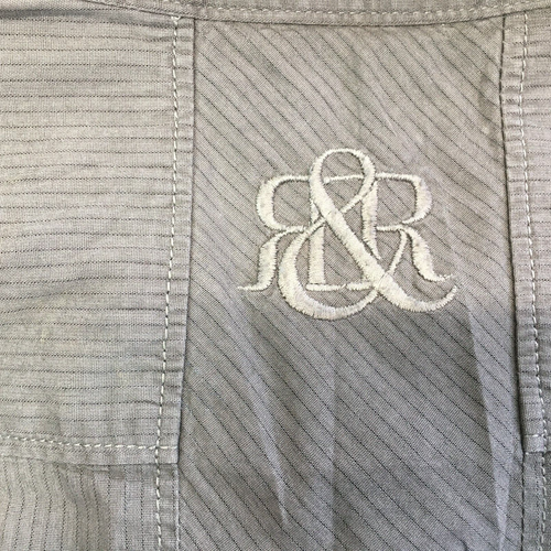 Rock & Republic Shirt Mens Size Large Long Sleeve Button Up Brown Pockets L - Picture 11 of 12